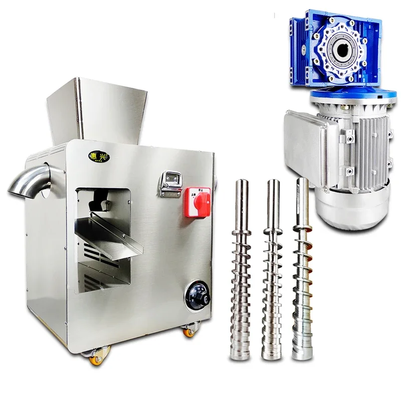 

Oil Press Machine Stainless Steel Commercial Home Peanut Extractor 2023 Hot Soybean Sesame Expeller Price