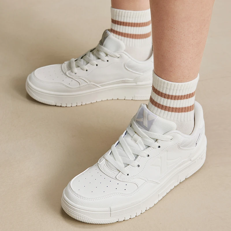 Xtep Skateboarding Shoes For Women  Summer Trekking Women's Skate Shoes Breathable Outdoor Support Sneakers 876318310030