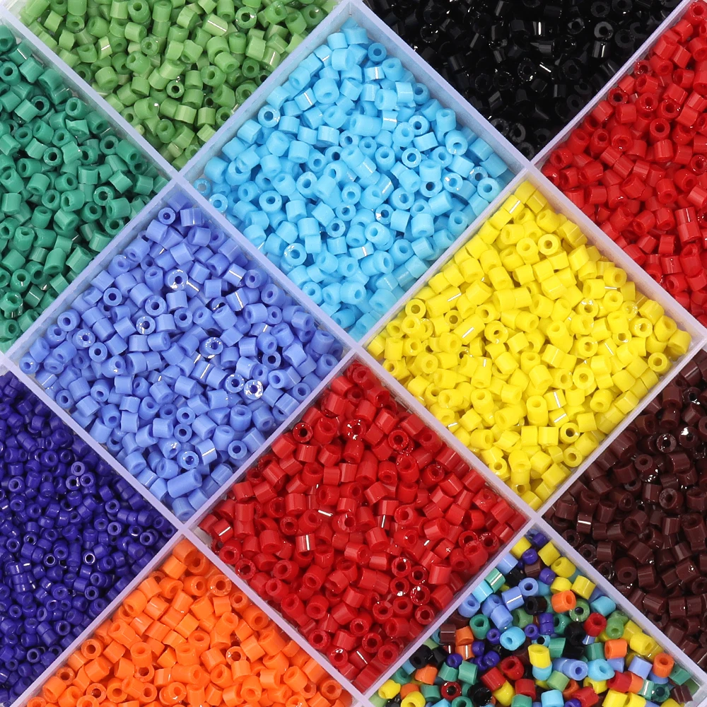 About 540-2700Pcs 3mm Iron Beads for Kids Pixel Art hama Beads Iron Fuse Beads diy Puzzles high quality gift children toy