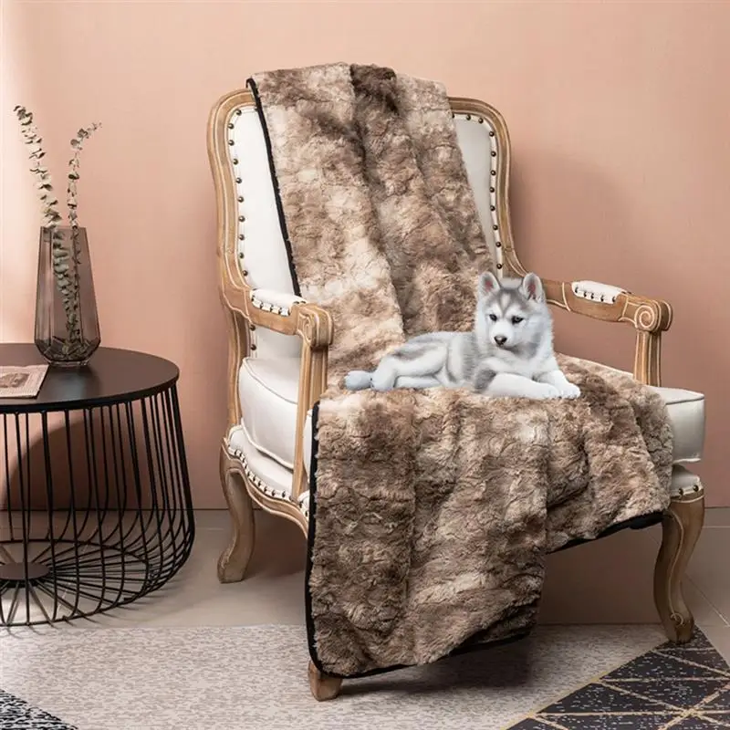 

Super Soft Warm Thicked Pet Bed Blanket Double Sided Dog Blanket Cat Bed Cover Puppy Bed Pad Warm Washable Nest For Pet Puppy