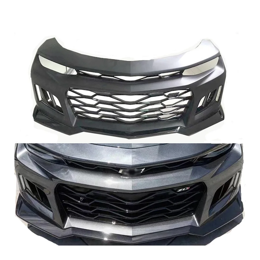 Front bumper of Body Kit with Canards for Chevrolet Camaro SS ZL1 LS LT 16-18 6th