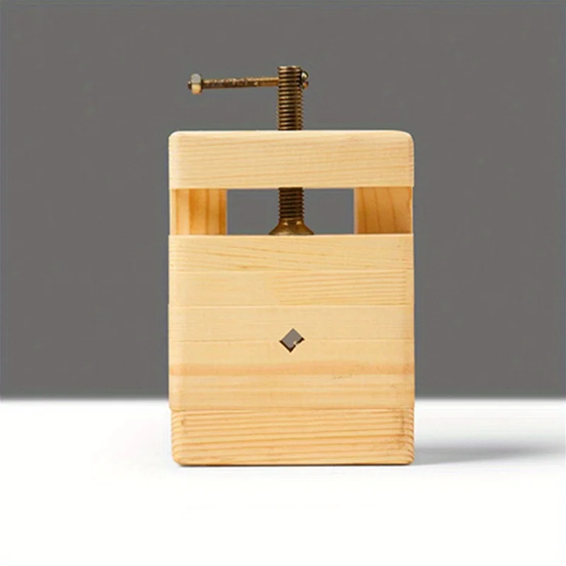 Premium Wooden Mini Flat Pliers Vise Clamp - Compact Manual Table Bench Vice for Woodworking, Carving, Engraving