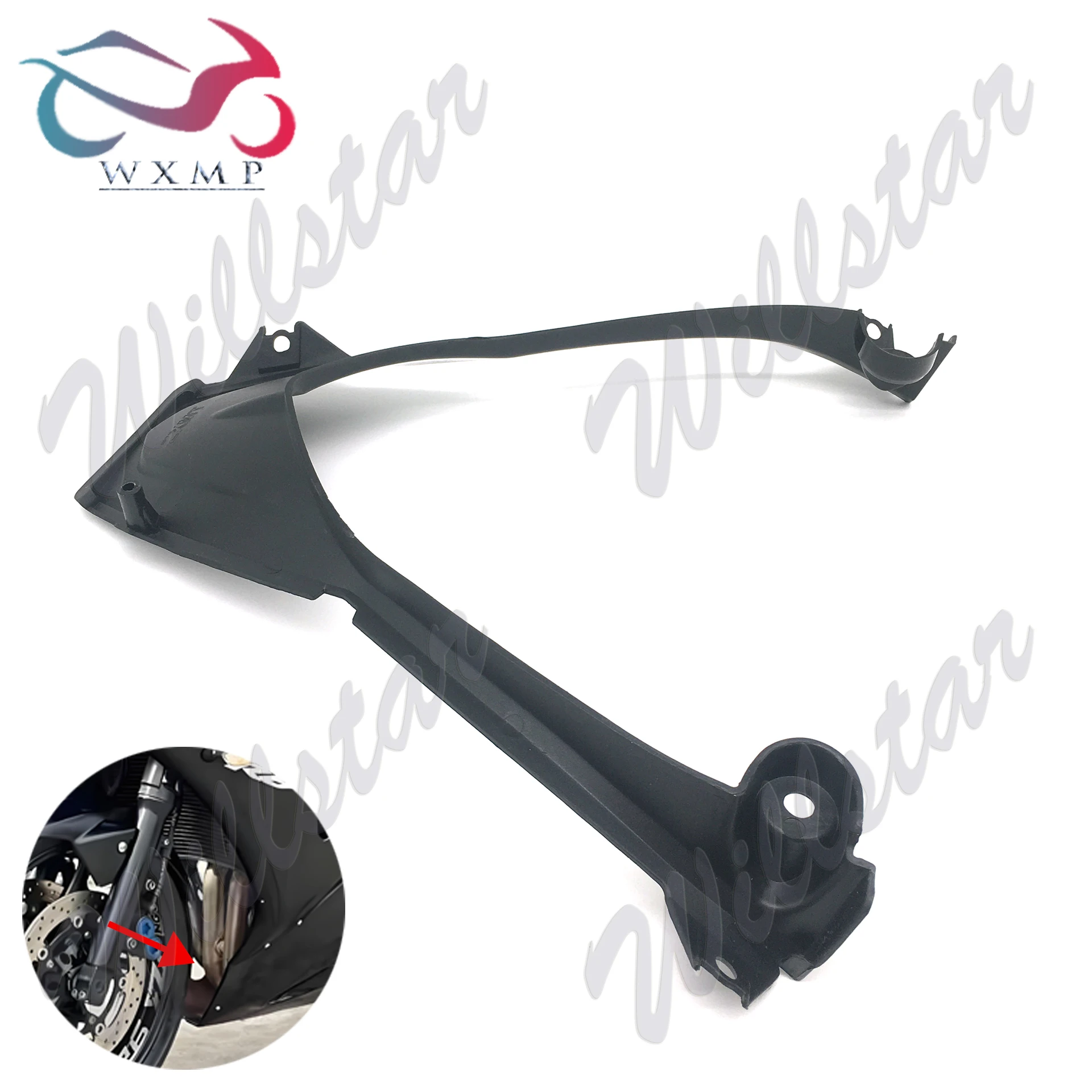 Motorcycle Fairing Bottom Side Fixed splicing Cover Panlel Fit For YAMAHA YZF600 R6 2003 2004 2005