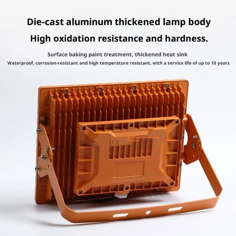 LED Explosion Proof Light Station Chemical Factory Outdoor Waterproof Spotlight Outdoor Super Bright Spotlight Floor Lamp LED