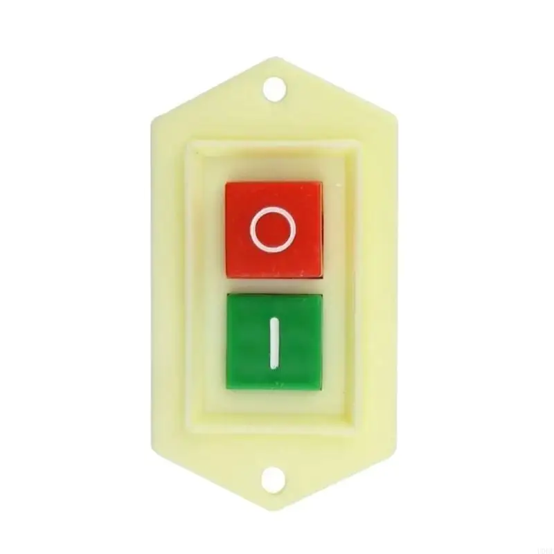 AC380V Push Button Switches On/Offs Starts Stop Switches 3 Phase Electric Motor Switches Mechanical Equipment Control 10A
