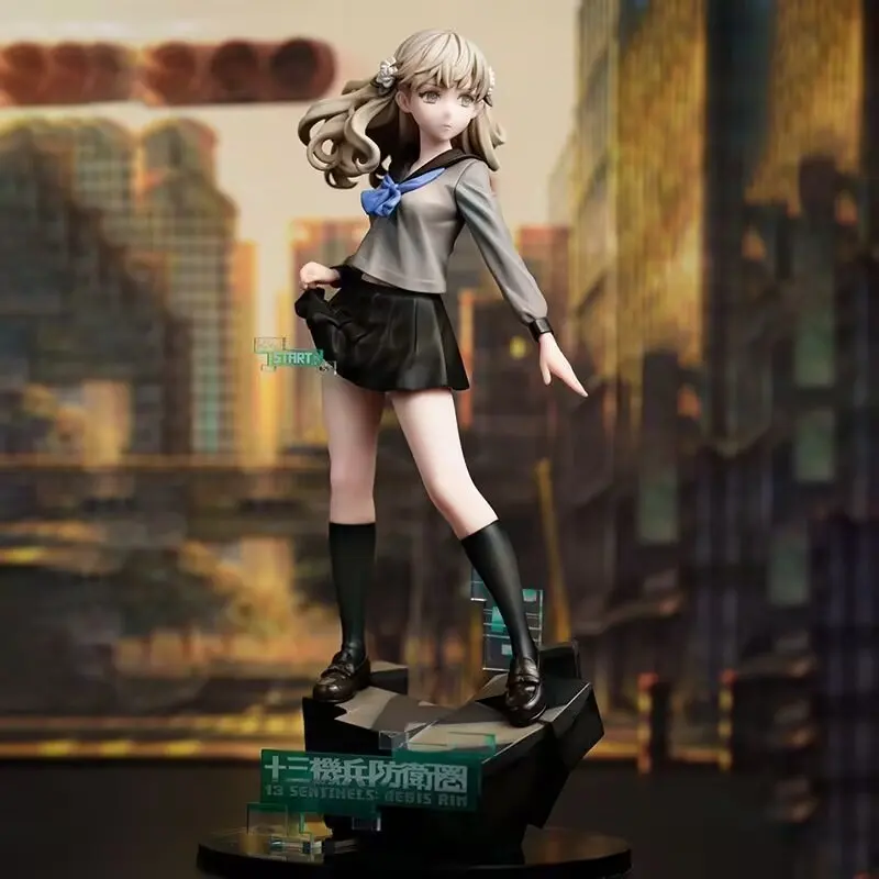 

13 Sentinels Aegis Rim Figure 25cm School Uniform Fuyusaka Iori Figures Game Role Model Pvc Statue Decoration Doll Birthday Toys