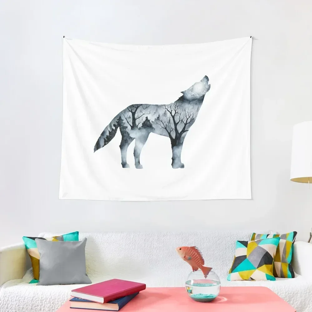 

Wolf Tapestry Decorations For Room Aesthetic Room Decors Bed Room Decoration Tapestry