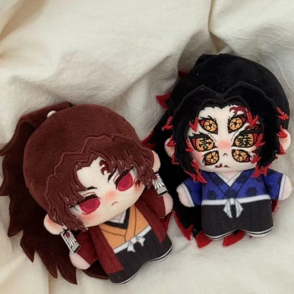 Muñeco de Peluche de Demon Slayer, Tsugikuni Yoriichi, 10 cm, Coleccionable, Colgante de Anime, Juguete de Peluche, Regalos de Cumpleaños y Festivos