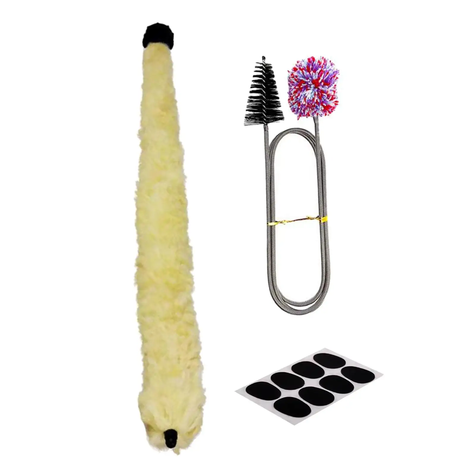 

Clarinet Cleaning Kit Woodwind Instruments Cleaning Tools Care Kit Sax Cleaner Maintenance Set for Professional Player Students