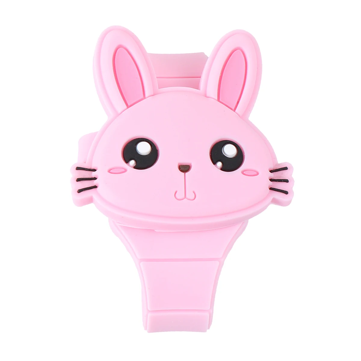 

Silicone Led Cartoon Rabbit Watch For Kids Children Toddlers Light Pink Durable Comfortable Birthday Gift Party Favor Kids