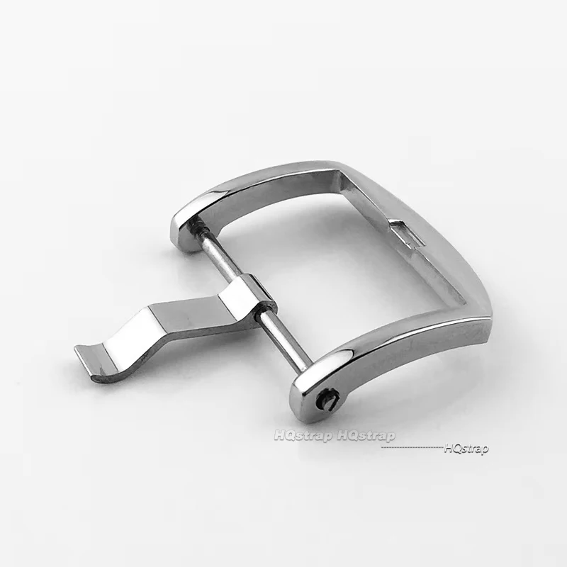 Watch Band Metal Buckle for Panerai 18mm 20mm 22mm Strap Solid Button Stainless Steel Matte Polished Clasp Metal Pin Buckles