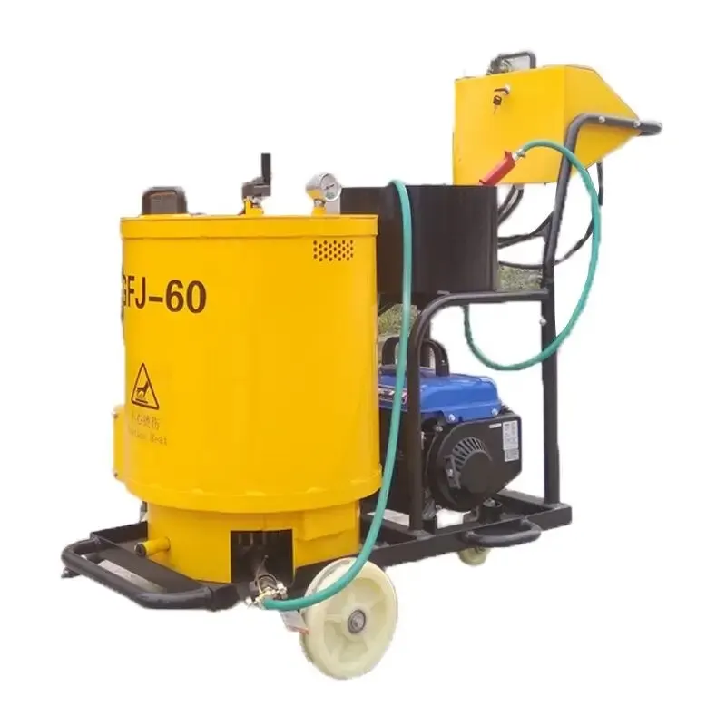 YG 60L Capacity Grouting Machine Hand Push Type Asphalt Cement Surface Crack Caulking Machine With High Efficiency