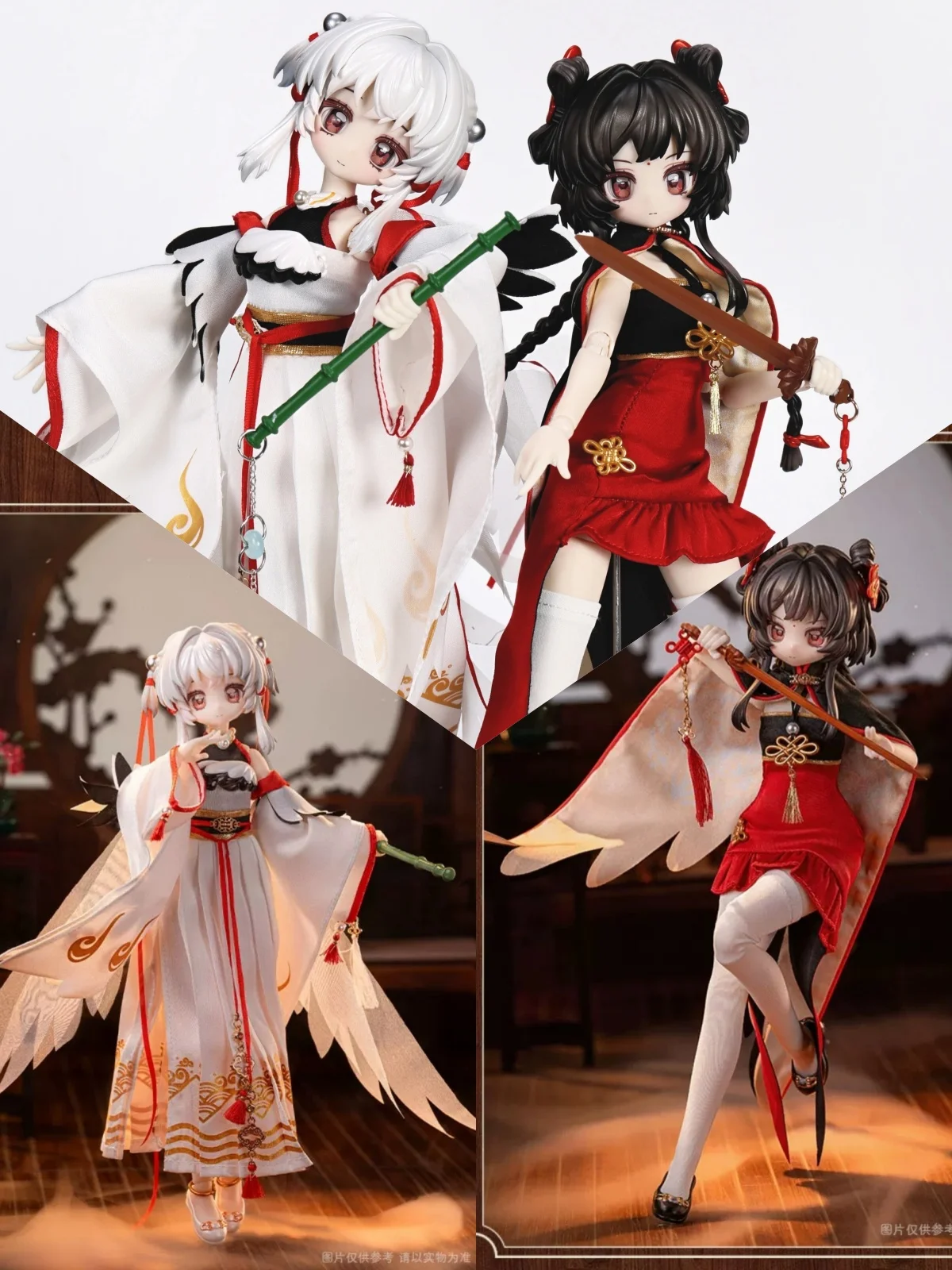 1/6 Mechanical Jointed Doll Exquisite Makeup Replaceable Hand Shape Ancient Style Clothing Set Fit Girl Action Figure Toys