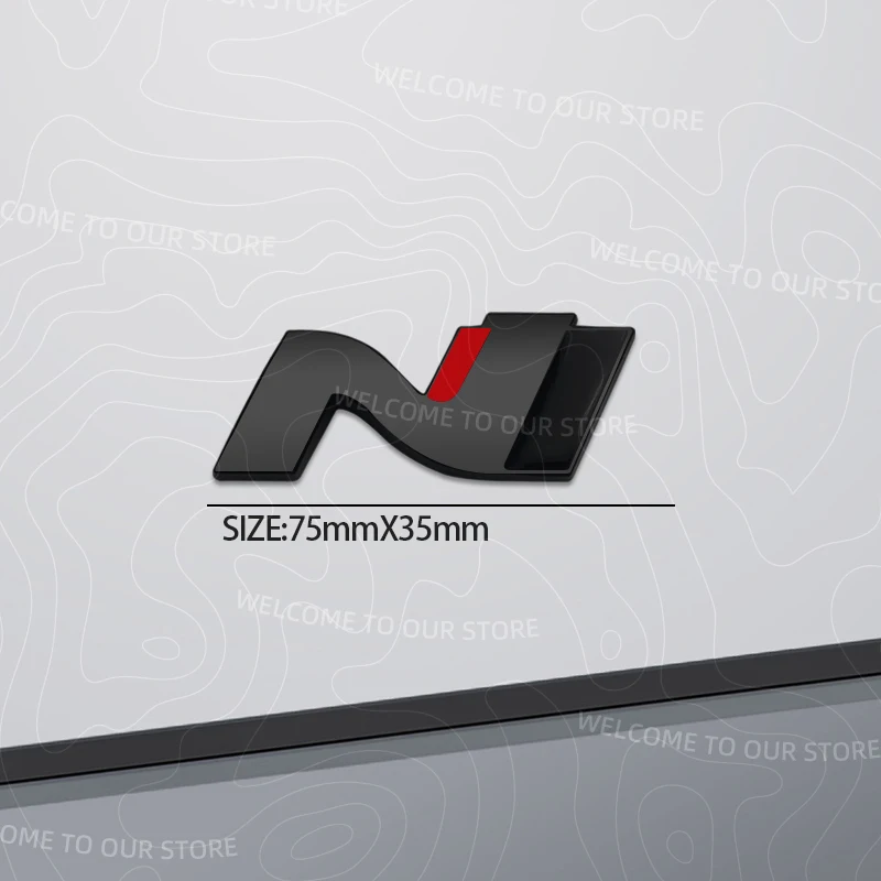 سبائك الزنك ل N الأداء مصبغة شعار إلنترا فيلوستر توسكانيا أيونيك إنستر سيارة جذع ثلاثية الأبعاد شعار معدني الخلفية الجسم شارة ملصق #2
