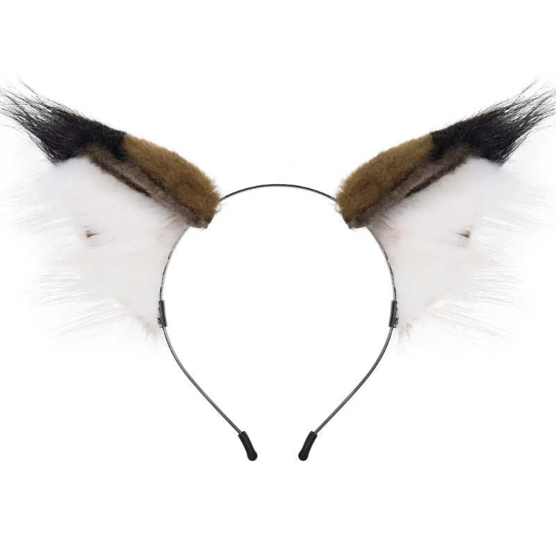  Comfortable Kitten Ears Furry Headbands For Enjoyment Maid Headwear Photo Props