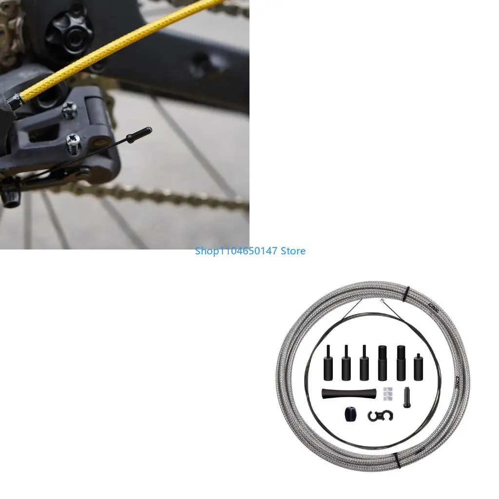 

Точность велосипеды переключатели кабельные комплекты плетеное корпус дорожный велосипед