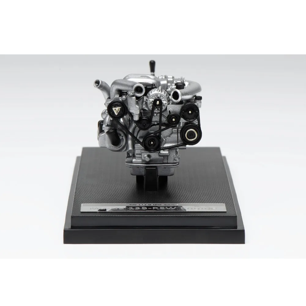 Motor Helix 1:18 Diecast Model Car Produto Acabado Motor R34 R35 13B-REW
