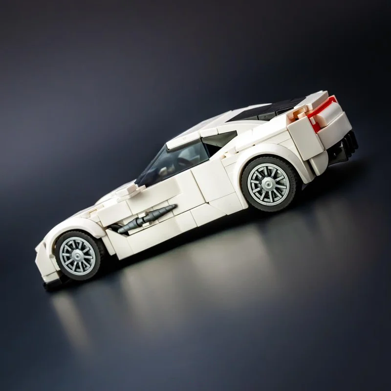 Classic One-77 Supercar 344pcs Building Blocks MOC Luxury Sports Car Model DIY Assemble Bricks Toy For Collection