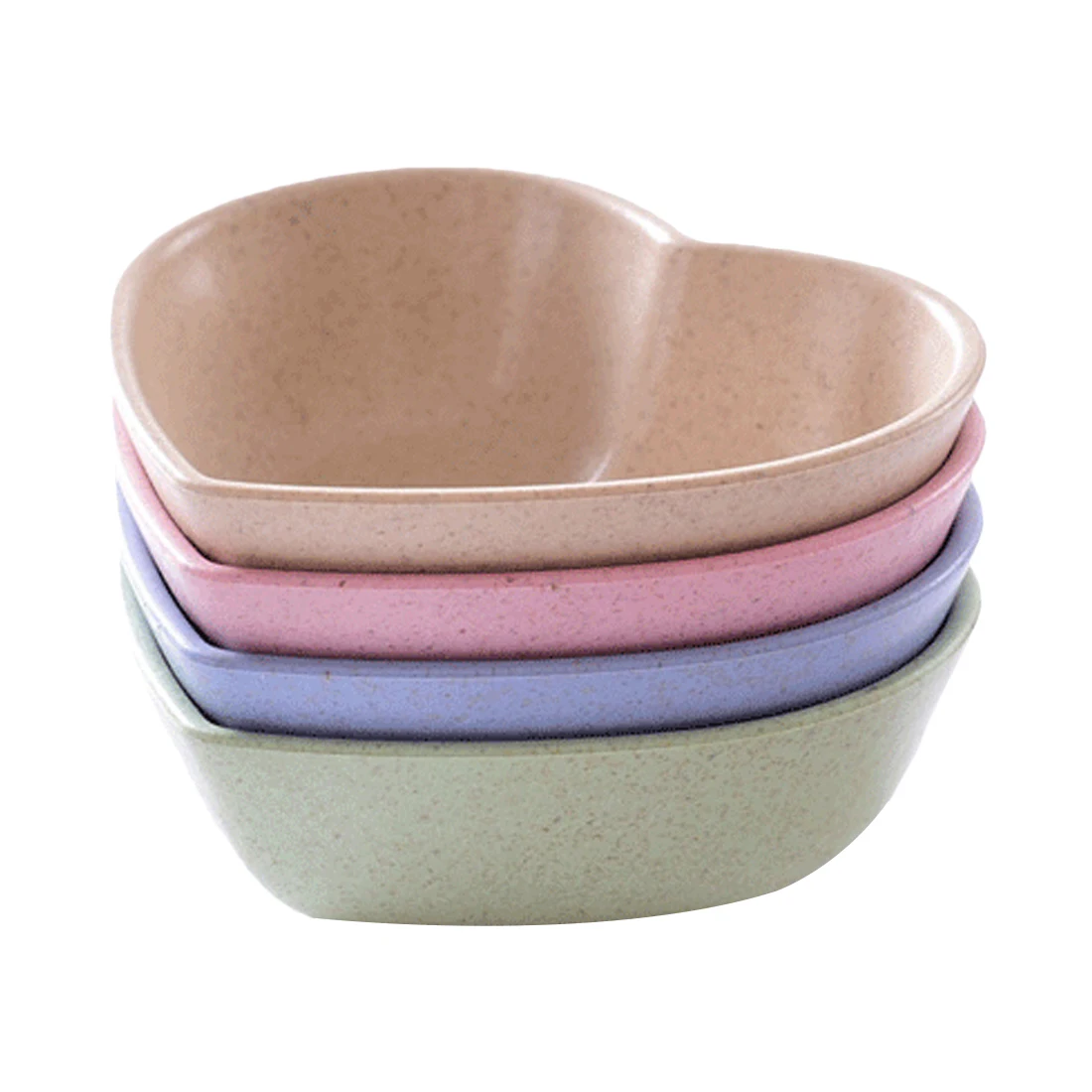 Tableware Bowl Heart Shape Lightweight Seasoning  Food Sauce Kitchen Accessories Dish Appetizer Plates for  tools