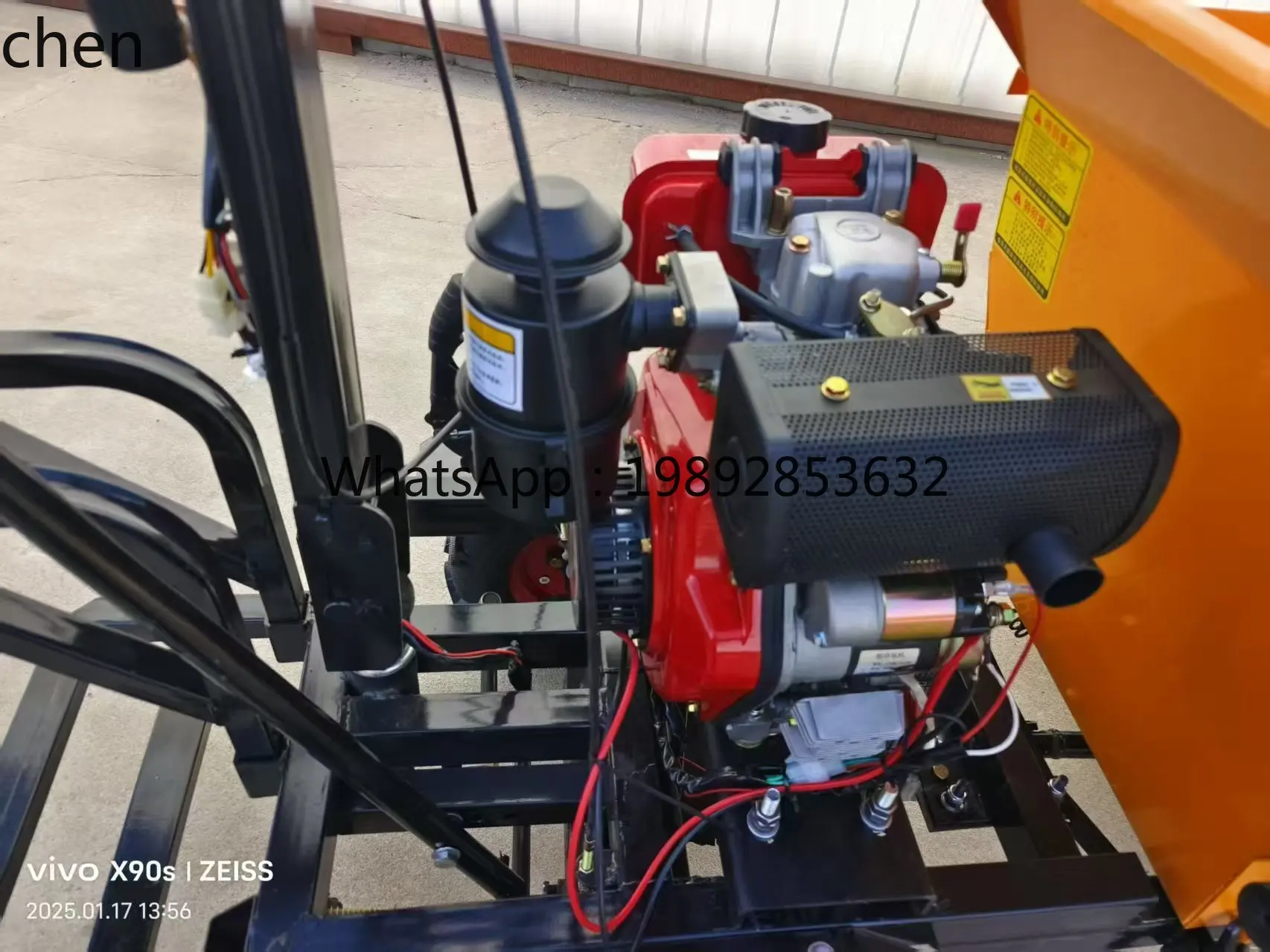 agricultural four-wheeled bucket truck construction site truck mountain orchard truck climbing king