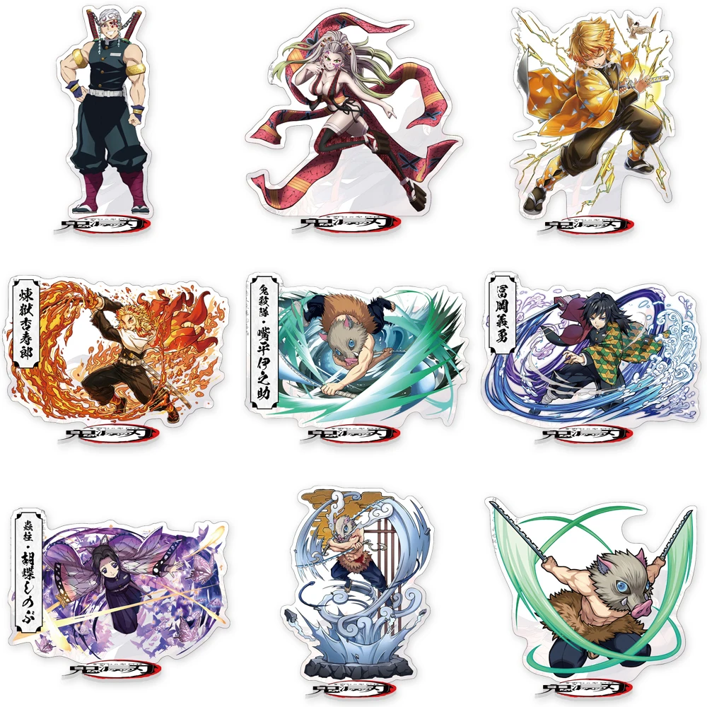 

Demon Slayer Acrylic Standing Plates Uzui Tengen Anime Figure Nezuko Inosuke Characters Model Toy For Gift Table Ornament 81-120