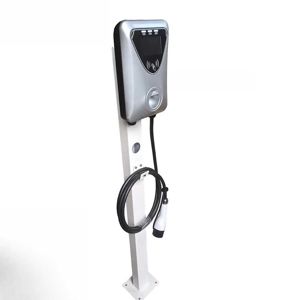 New SL 7KW 32A GB Interface Portable EV Charger Wallbox or Pillar Mounted