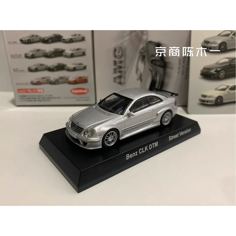 1:64 KYOSHO CLK DTM дорожная версия, имитация сплава, модель автомобиля, сувенирный дисплей, коллекция подарков для мальчика, игрушечное украшение для автомобиля