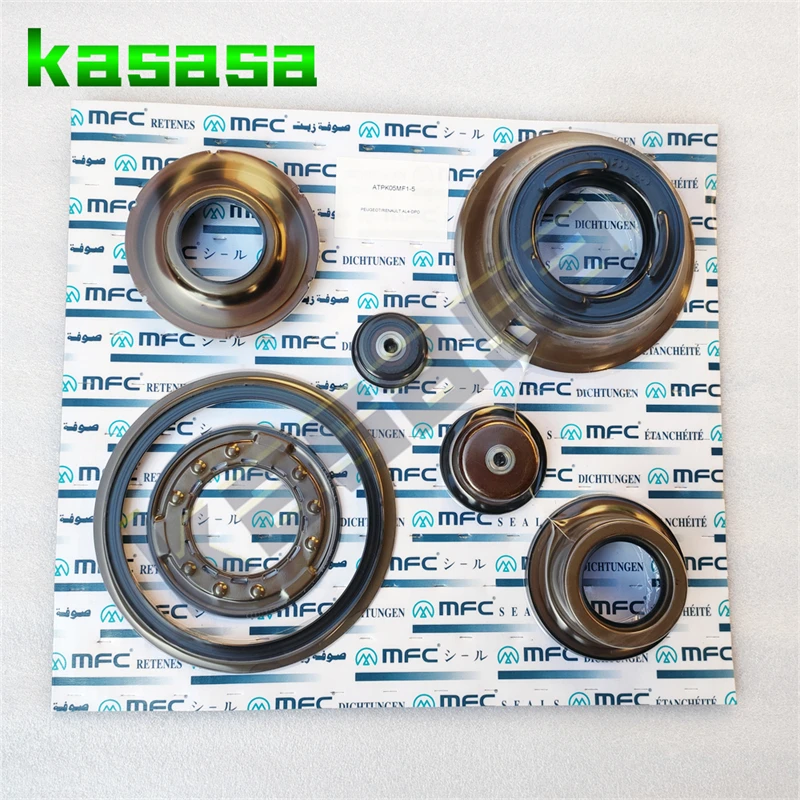 

McFung brand AL4 DPO oil seal kit Automatic transmission piston kit for Peugeot Citroen C4 C5 Renault Scenic 2000 -UP