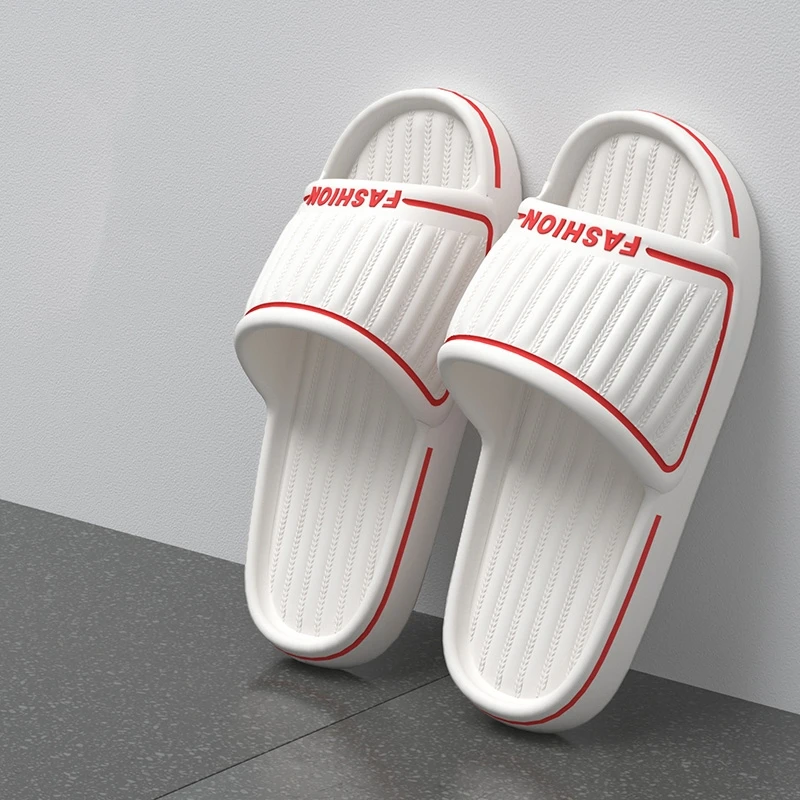 

HKDQ домашние тапочки для пар, Лидер продаж, нескользящие шлепанцы для ванной комнаты, мужские домашние белые женские тапочки, легкие мужские домашние тапочки