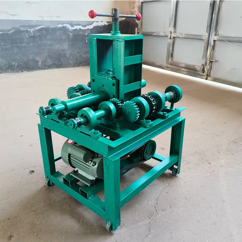 Laminatrice tipo 76 in acciaio inossidabile, set completo di stampi per tubi quadrati e rotondi, piegatrice per tubi multifunzionale.