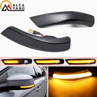 Dynamic Turn Signal Light LED Side Rearview Mirror Sequential Indicator Blinker Lamp For Ford Focus 2 3 Mk2 Mk3 Mondeo Mk4 EU