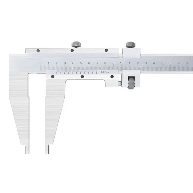 High Precision Big Sizes Type V 0-500-600-800-1000 Mm 0.02 Mm Open Block Vernier Caliper