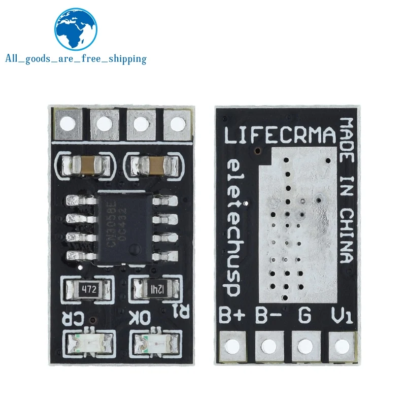 1/5 pces dedicado 3.2v lifepo4 módulo de carregador de bateria 3.6v 1a cv/cc com proteção contra sobretensão recarga automática de baixa potência