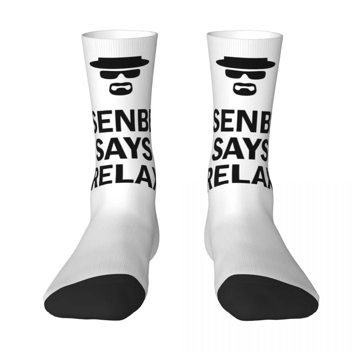 Heisenberg Walter Walter White Breaking Bad Men Women Socks Outdoor Novelty Spring Summer Autumn Winter Stockings Gift