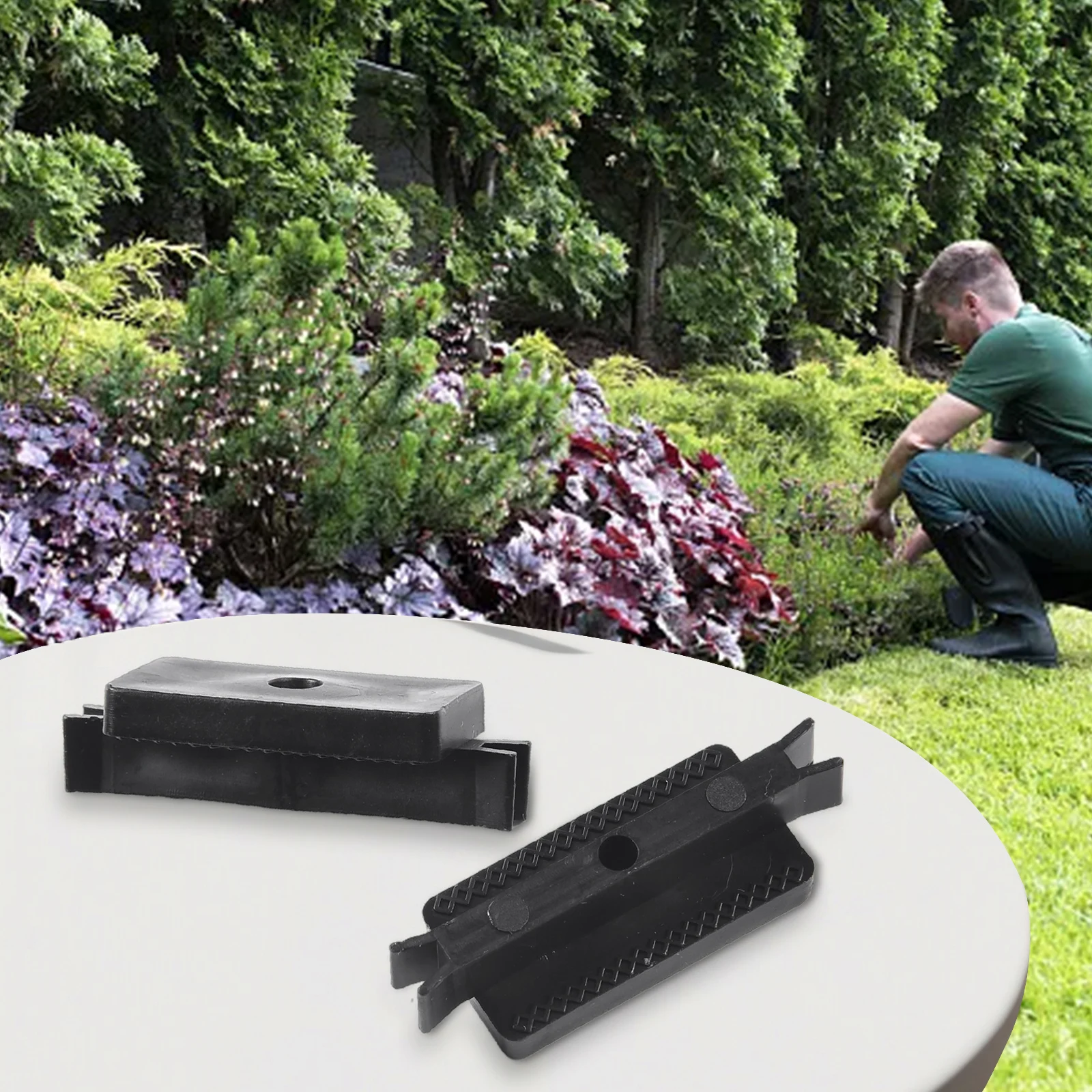 50Pcs Dovetail Composite Deck Clip Easy-assembly Outdoor Floor Yard Garden Outdoor Tools Accessories