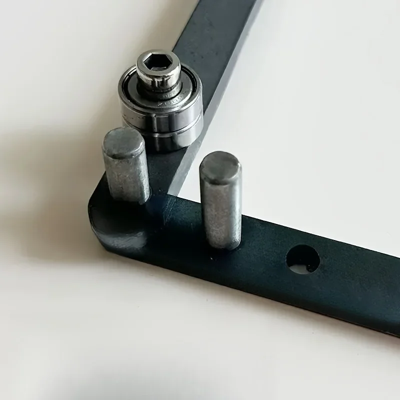 Manueller Eisenbieger 1-8mm/180 ° Flachrohr-Biegegerät, Mini-Metallbiegegerät für 1/4" 1/8" Rundstäbe – Detail 5