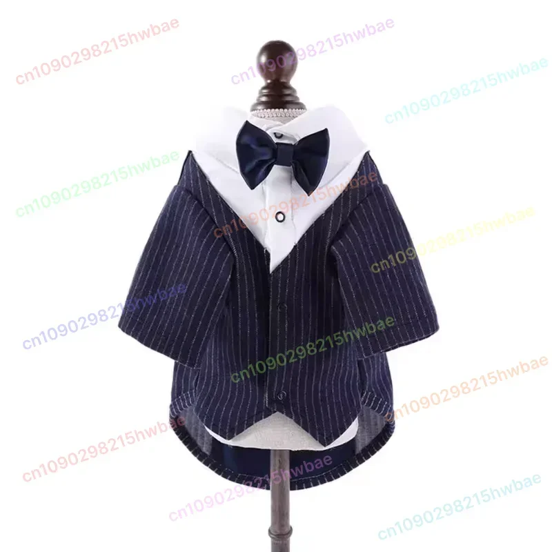 

High-End Cat Clothes Dog Suit Dress Dog Gentleman Wedding Suit Pet Teddy Wedding Dress