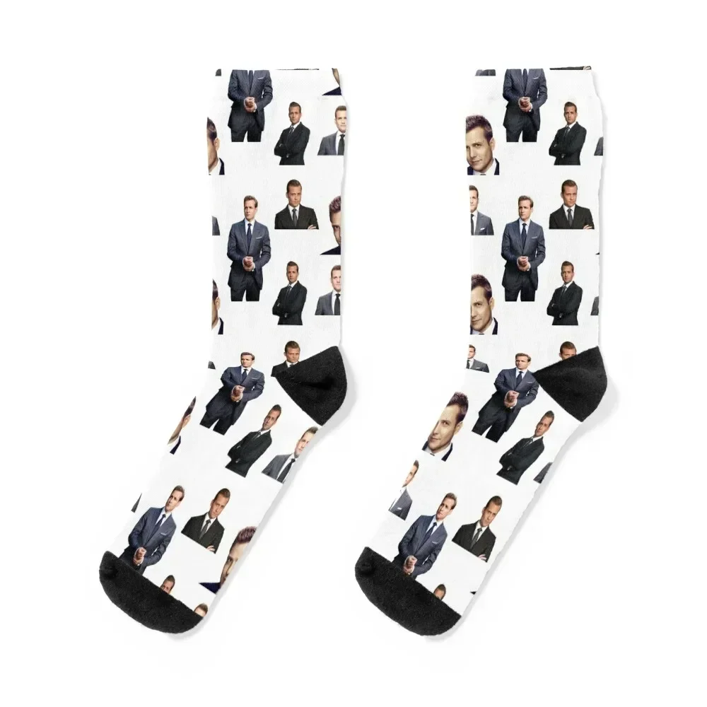 Harvey Specter Pack Socks with print Climbing Women's Socks Men's