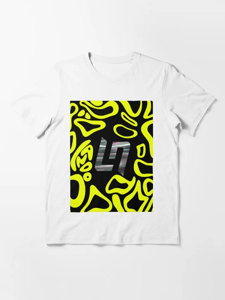 خوذة Lando Norris F1 2026 تصميم جديد، قطن خالص لكل من الرجال والنساء، تي شيرت مسامي وناعم، بأكمام قصيرة #5