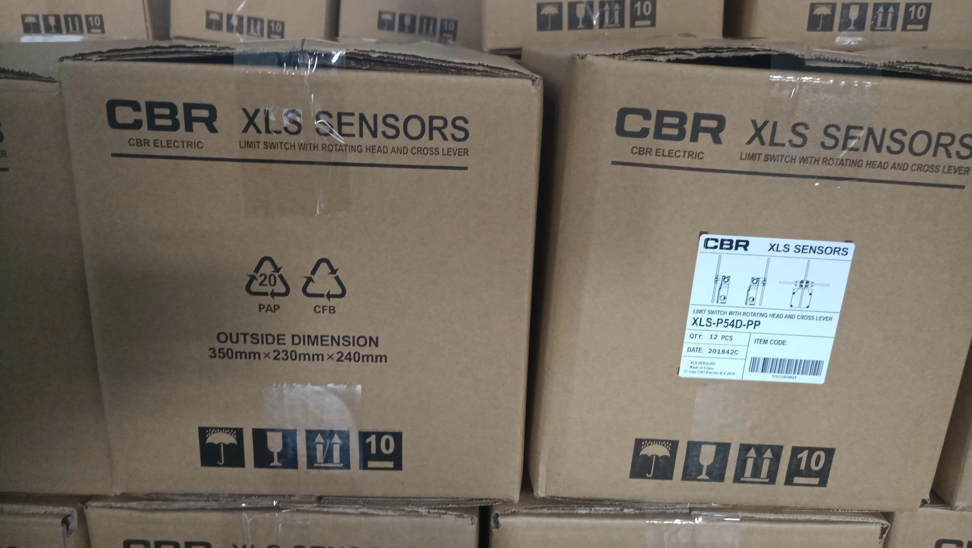 CBR XLS-P54D-PP Cross Head Double Speed 360 Degree Limit Switch with Rotating Head and Cross Lever