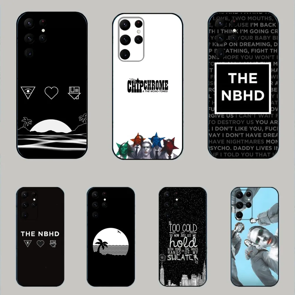 NBHD The Neighbourhood Band  Phone Case For Samsung Galaxy A20,A21s,A22,A31,A32,A52,A53,A72,73,A80,A91 Soft Black Cover