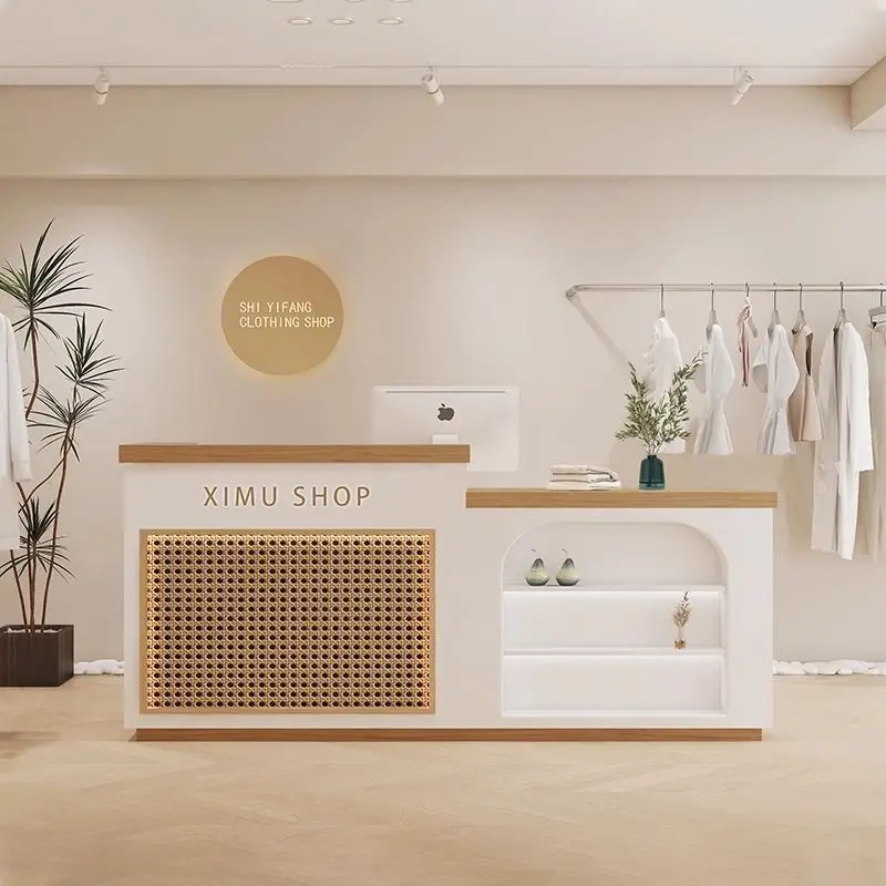 

Customized Front Reception Desk High Quality Office Furniture Modern Beauty Salon Spa Shop Reception Counter