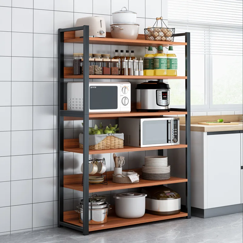 

Steady Standing Kitchen Flavour Storage Shelf Rack with Thick Steel Frame for Kitchen Supplies