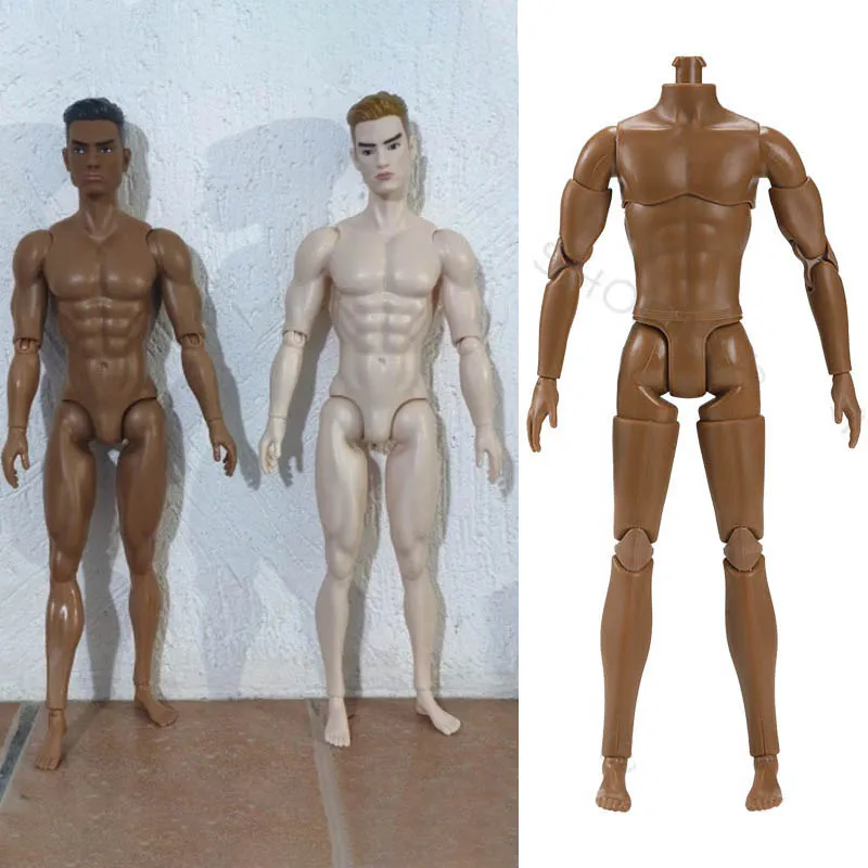 22 المفاصل الجندي عارية دمية 1/6 عمل الشكل الجسم العضلات القوية الذكور بابي صديقها عارضة كين إكسسوارات دمي نموذج الدعائم #1