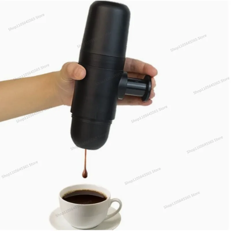 For Home Small Portable Coffee Machine, Manual Outdoor Camping Coffee Machine, Manual Press