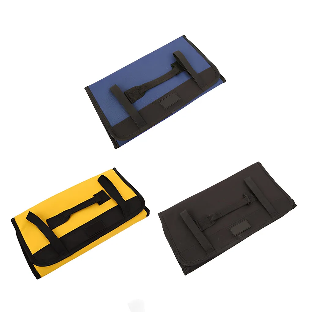 

Roll Up Tool Bag Multifunction Wrench Hardware Carrier Pouch Mechanics