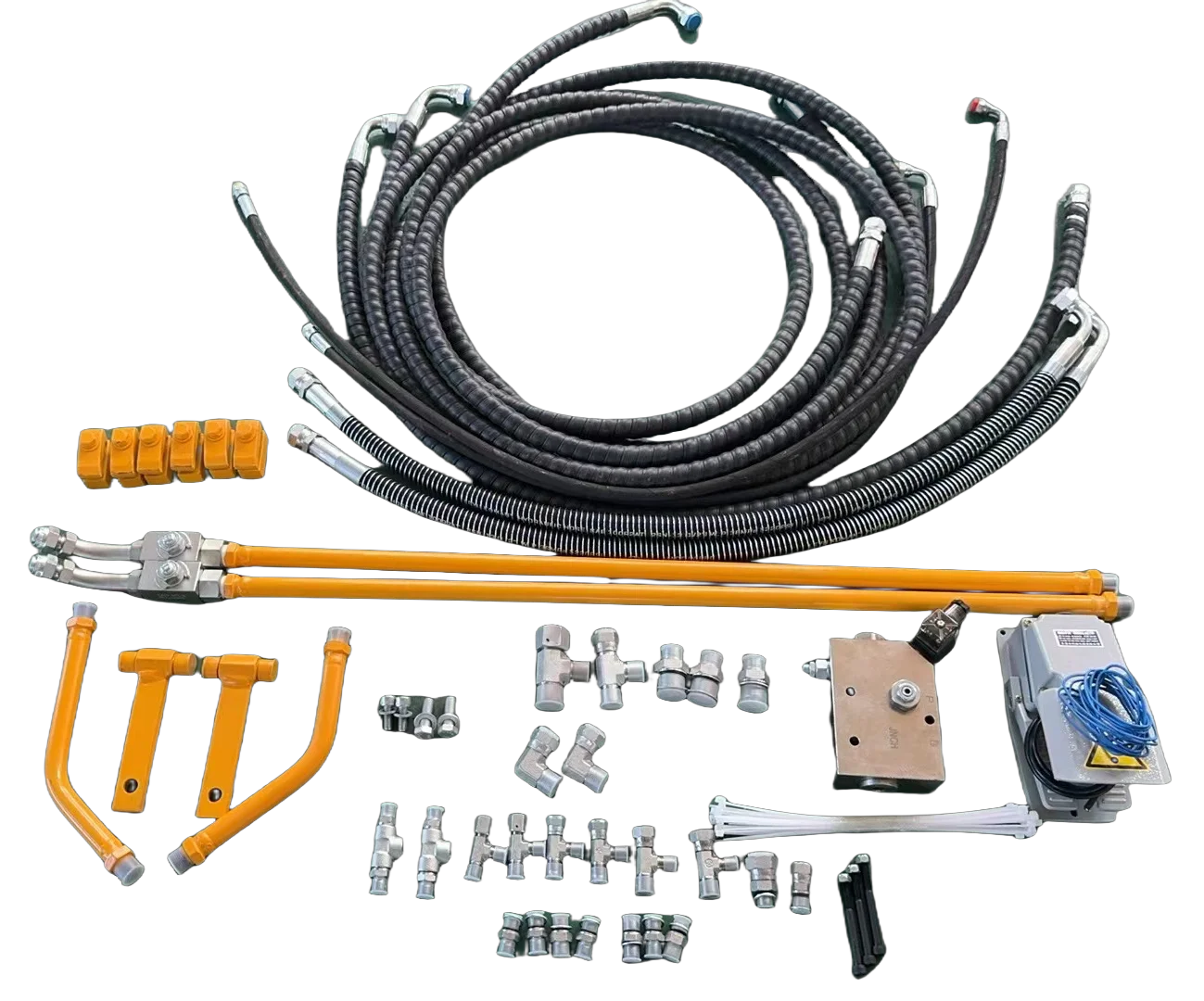 mit Rohrsatz Hammergehäuse 580 Baggerladerteile Hydraulikzerkleinerer