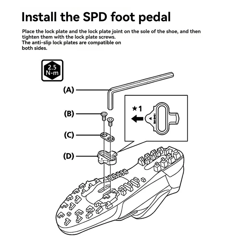 ABVE-MTB Cleats For… - image