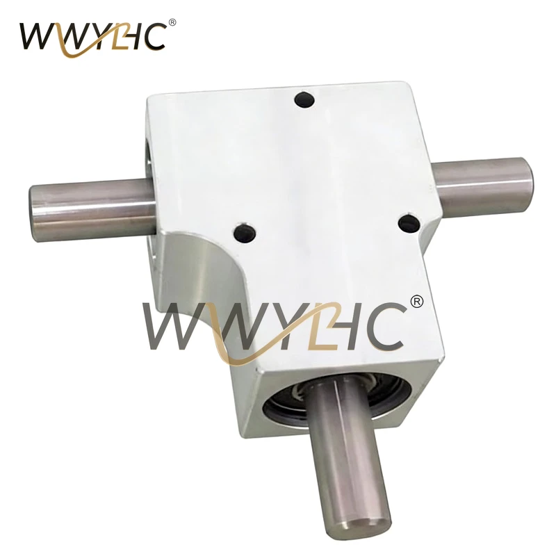 90 Degree Small Commutator Angle Converter Spiral Umbrella Gearbox Speed Ratio 1:1 Diameter 15mm Single/double Output Shaft