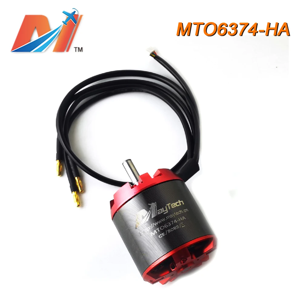 

Maytech 6374 90KV 190KV Sensored Brushless Motor Heat Dissipation for Fire Fighting Robot Electric Skateboard Scooter E Bike